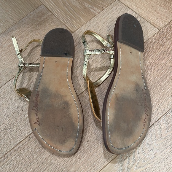 Gold Sam Edelman sandals - Picture 3 of 4